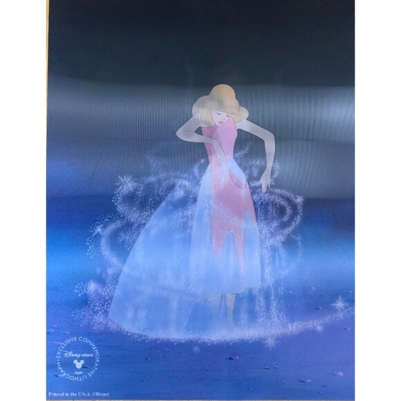 Disney Exclusive Commemorative Lithograph - Cinderella (2005) - Picture 3 of 3